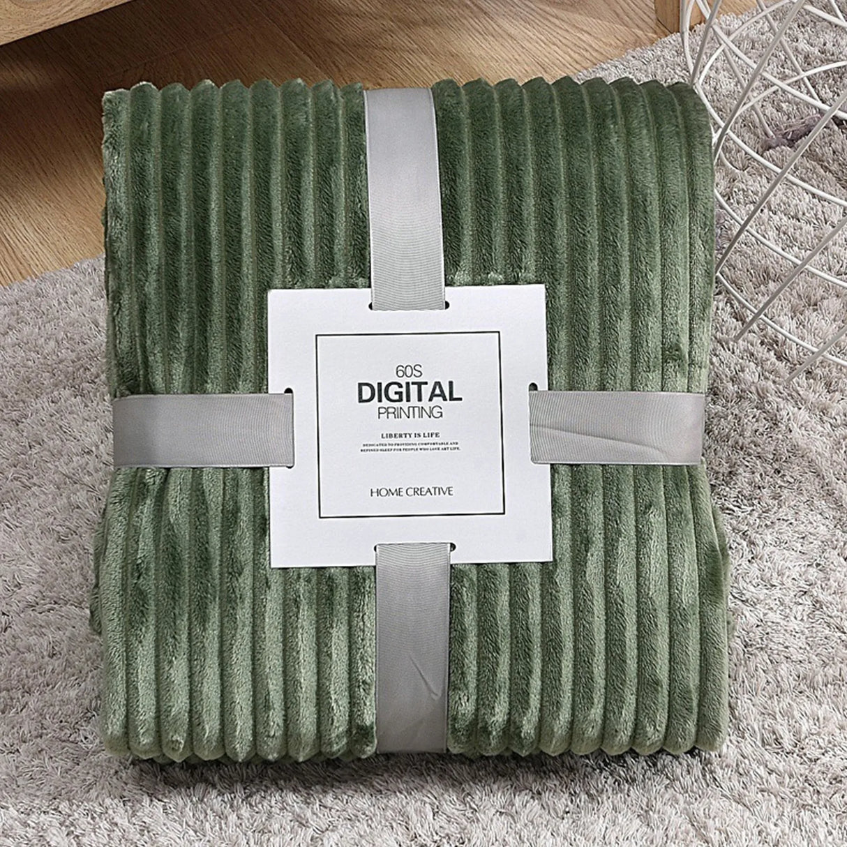 Striped Flannel Blanket
