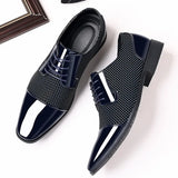 Royal Black Oxford Shoes