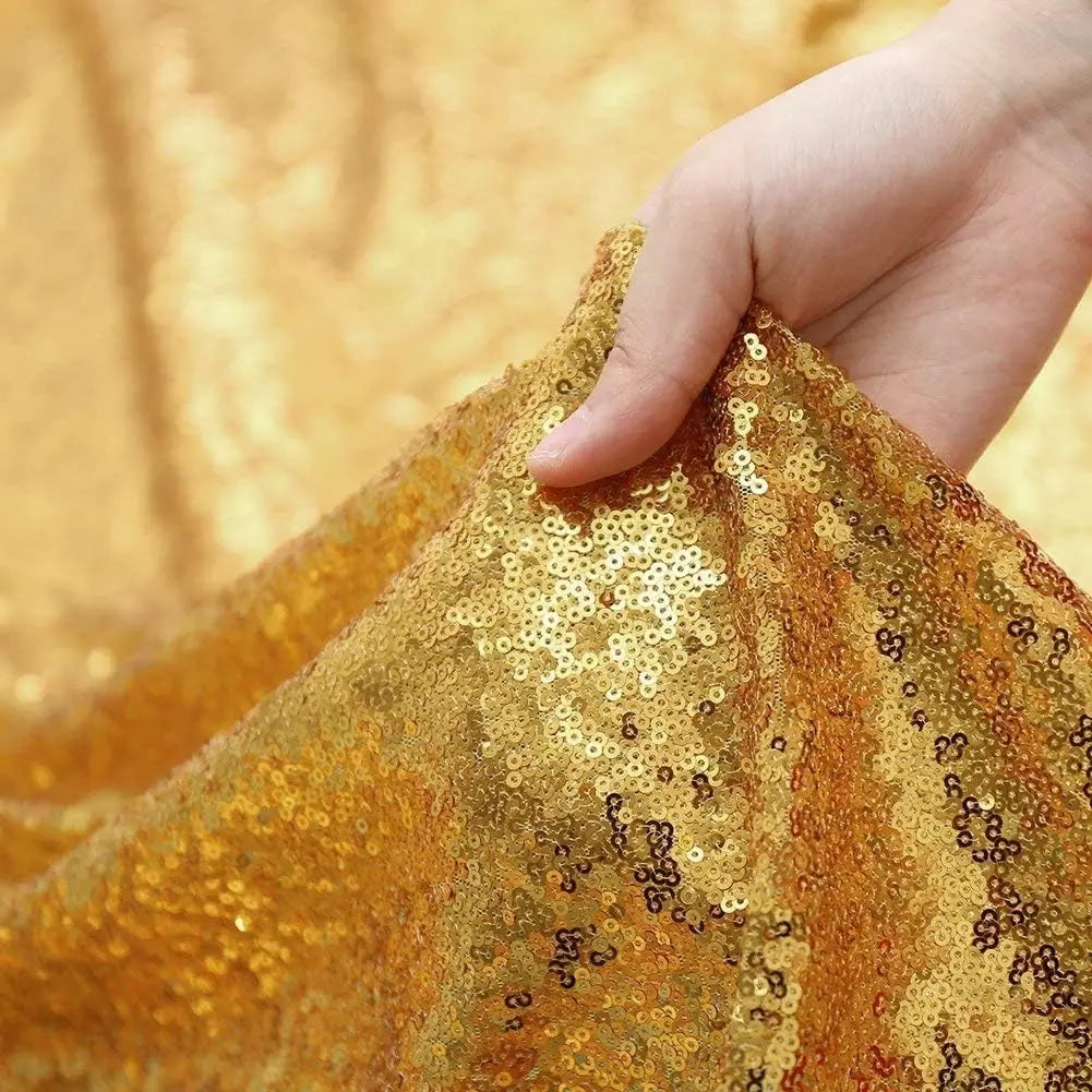 Sequin Rose Gold Tablecloth
