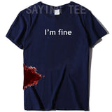“I’m Fine” Funny Graphic T-Shirt