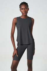 Women Loose Sleeveless Fitness Tank Top