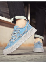 Men’s Canvas Flat Low-Top Shoes