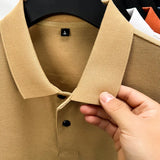 Men Cotton Breathable Polo Shirt