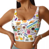 Sparkling Rhinestone Backless Camisole Tank