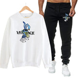 Men's Printed Sweatshirt Tracksuit