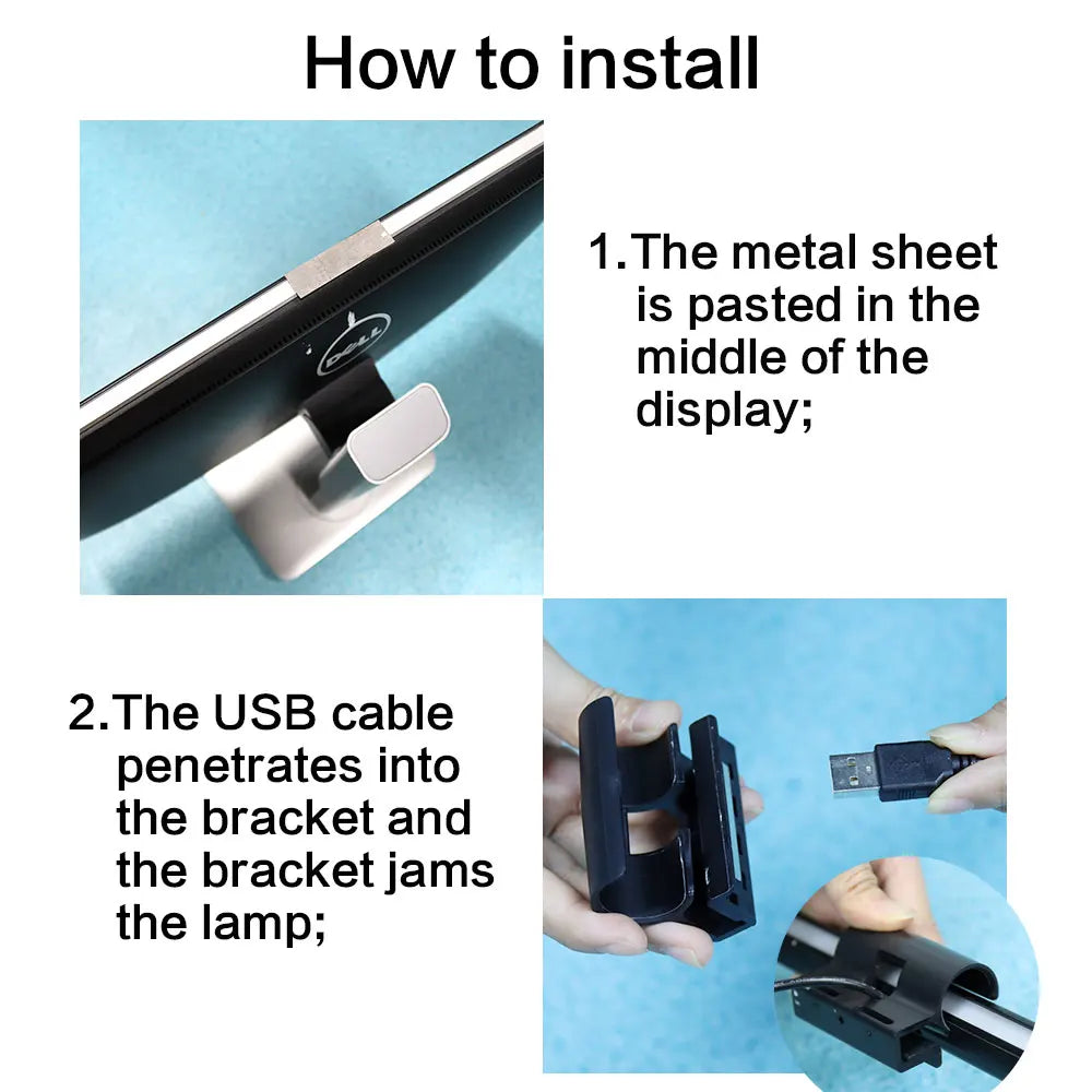 LED Monitor Light Bar Desk Lamp