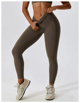 Women High Waist Contour Yoga Leggings