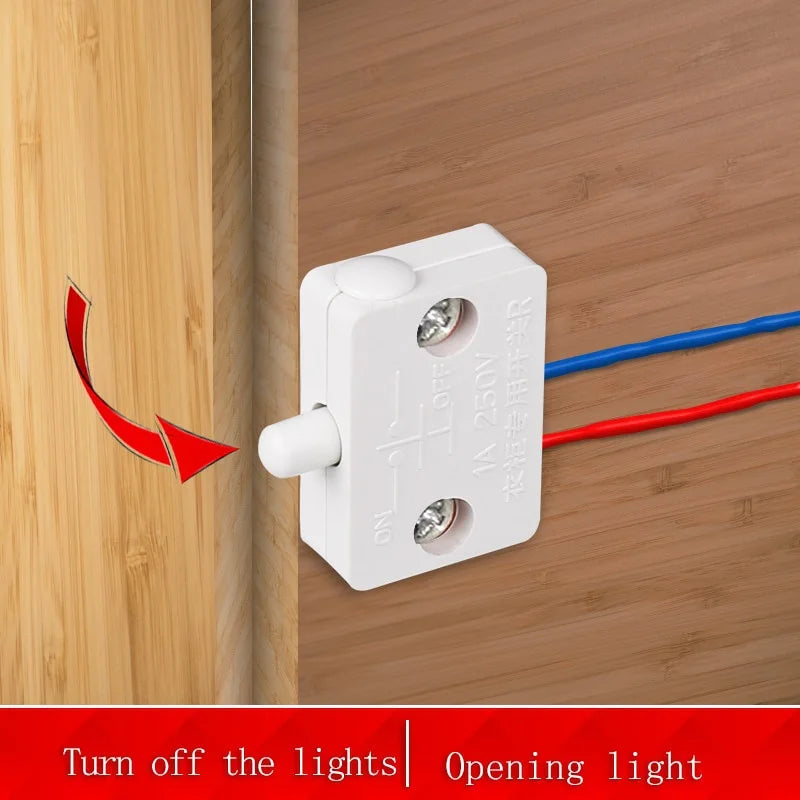 Closet Cabinet Light Switch