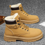 Men’s High-Top Denim Casual Boots