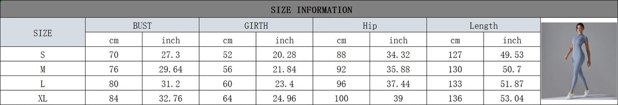 Women's Breathable Sports Yoga Bodysuit – Quick Dry Fitness Jumpsuit