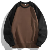 Men Patchwork Oversized Hoodie