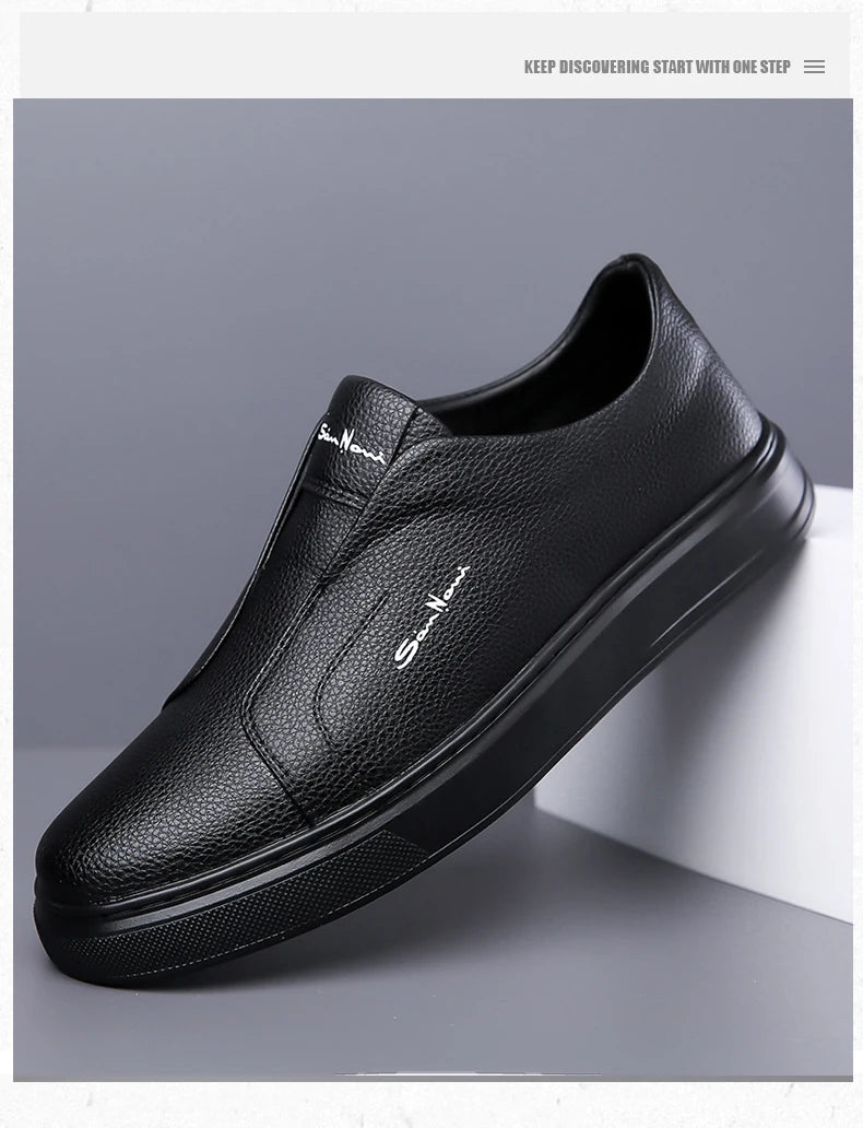Men’s 2025 Summer Casual Leather Loafers