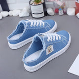 Women Canvas Shoes Classic Lace Up Sneakers