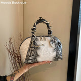 Crocodile Shell Handbag