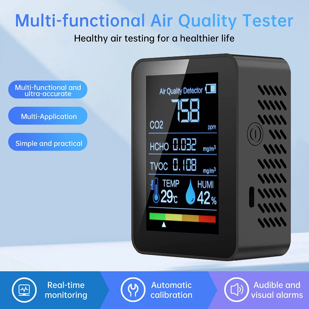 5-in-1 Air Quality Monitor