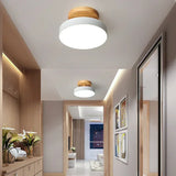 Nordic Wooden Ceiling Lamp