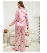 Women's Satin Pajama Set