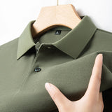 Men Cotton Breathable Polo Shirt