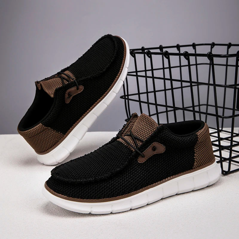 Men’s Versatile Lace-Up Loafers