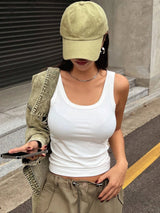 Knitted Sexy Summer Camisole Tank Top