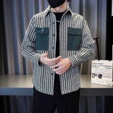Men’s Trendy Printed Casual Jacket