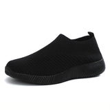 Women's Breathable Mesh Slip-On Sneakers