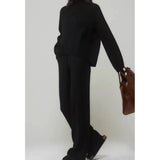Women's Knit Tracksuit Set