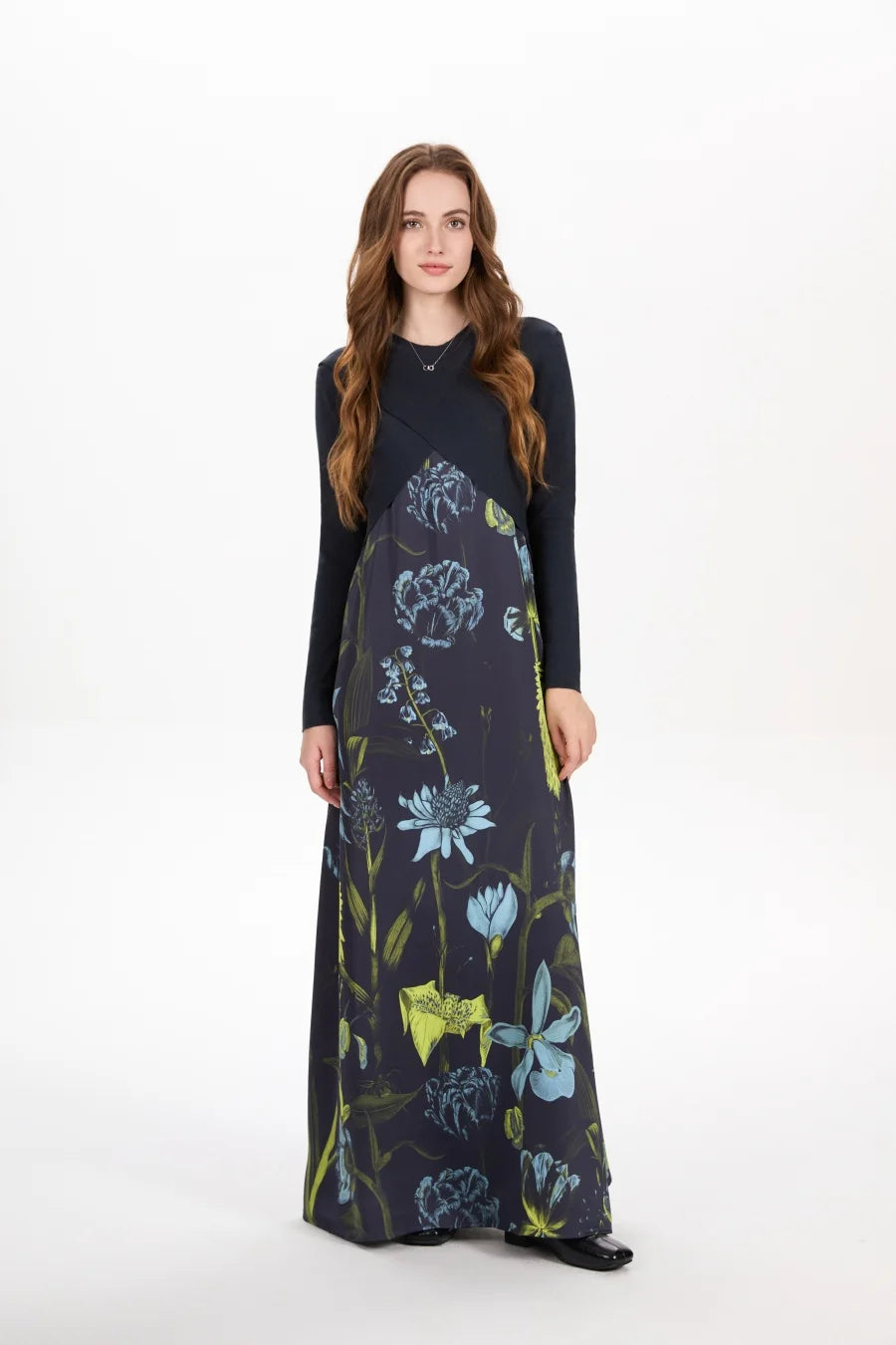 Luxe Satin Knit Maxi Set