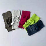 Women High-Waist Yoga Sports Shorts