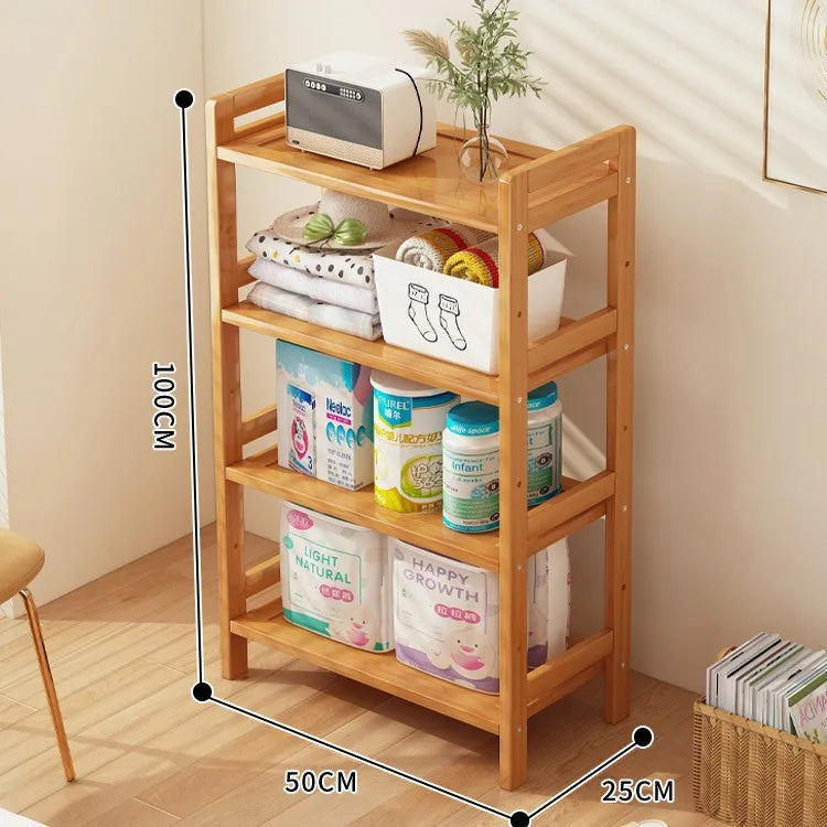 Multi-Layer Floor Standing Kitchen Shelf
