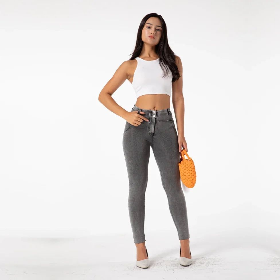 Women Light Blue Super Skinny Jeans