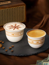 White Porcelain Coffee Cup