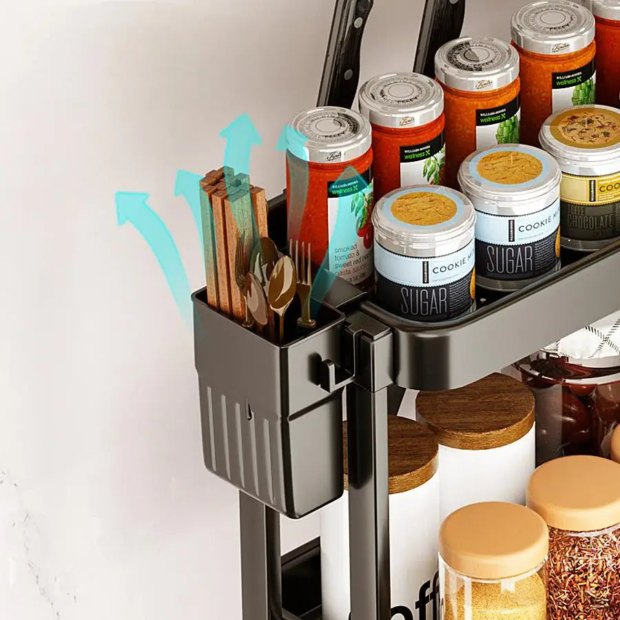 Multi-Purpose Kitchen Spice Organizer Rack