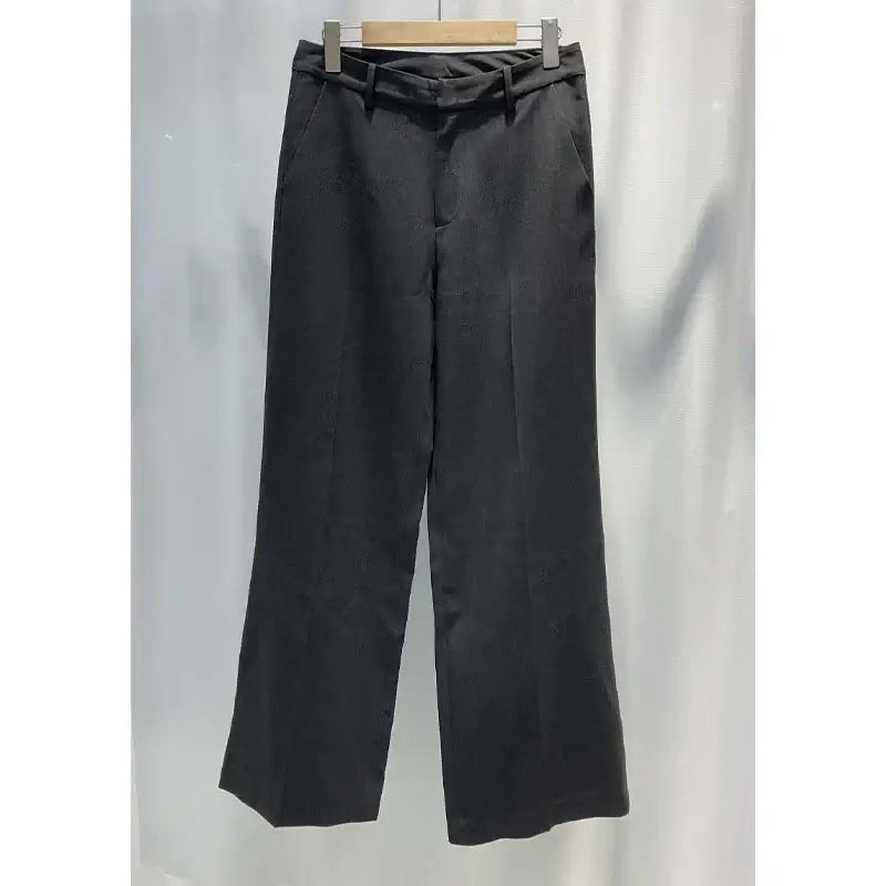 Women Grey Blazer Pants Suit