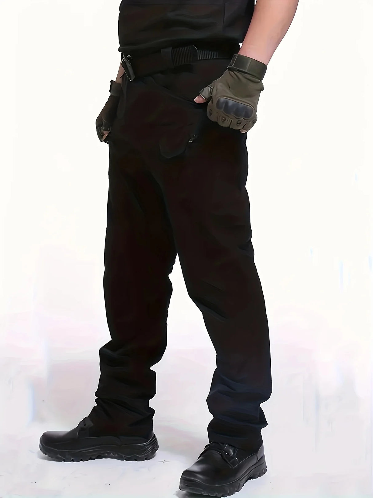 Plus Size Men's Thin Cargo Pants – Summer Loose Fit