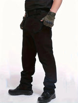 Plus Size Men's Thin Cargo Pants – Summer Loose Fit