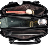 Triple Compartment Tote Bag
