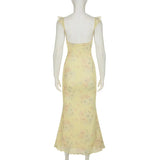 Women V Neck Lace Bodycon Dress
