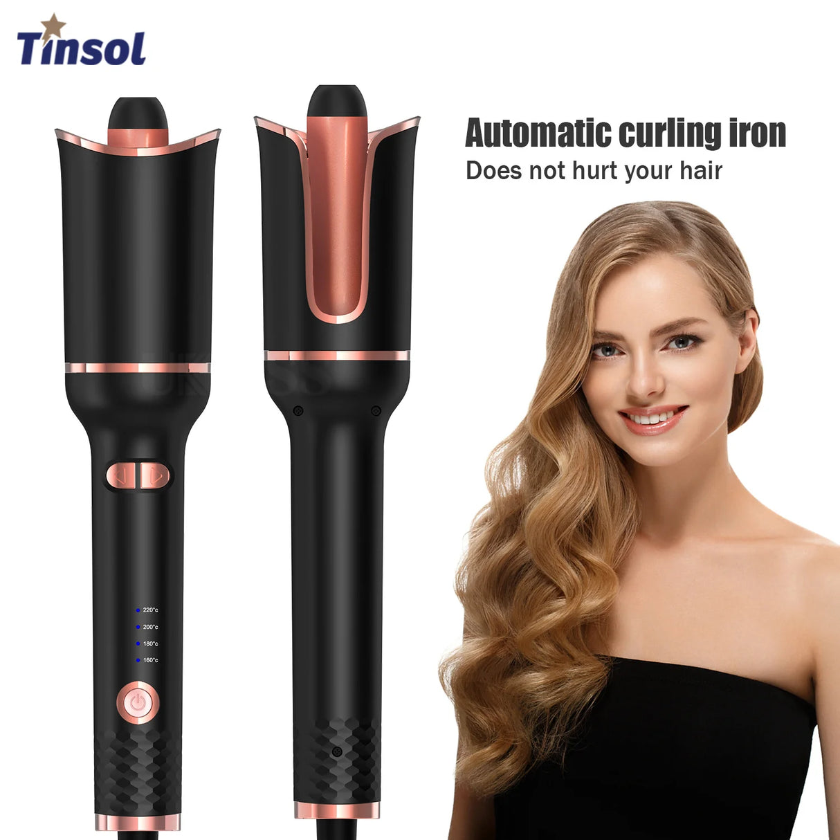 TINSOL Auto-Rotating Air Curling Iron