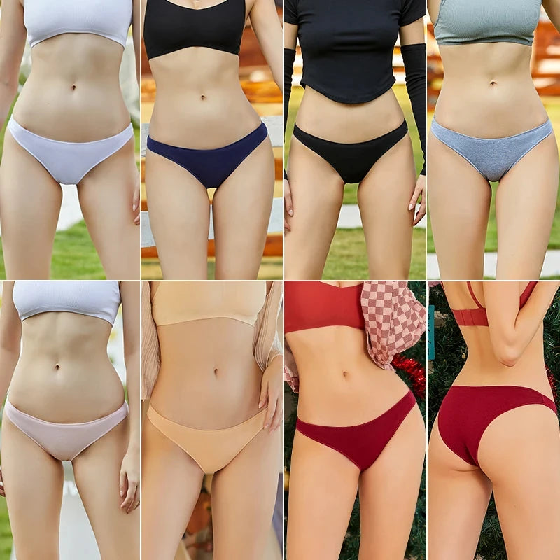 Women Cotton Panties Set (5pcs)