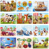 Kids Educational Puzzle Set – 24PCS