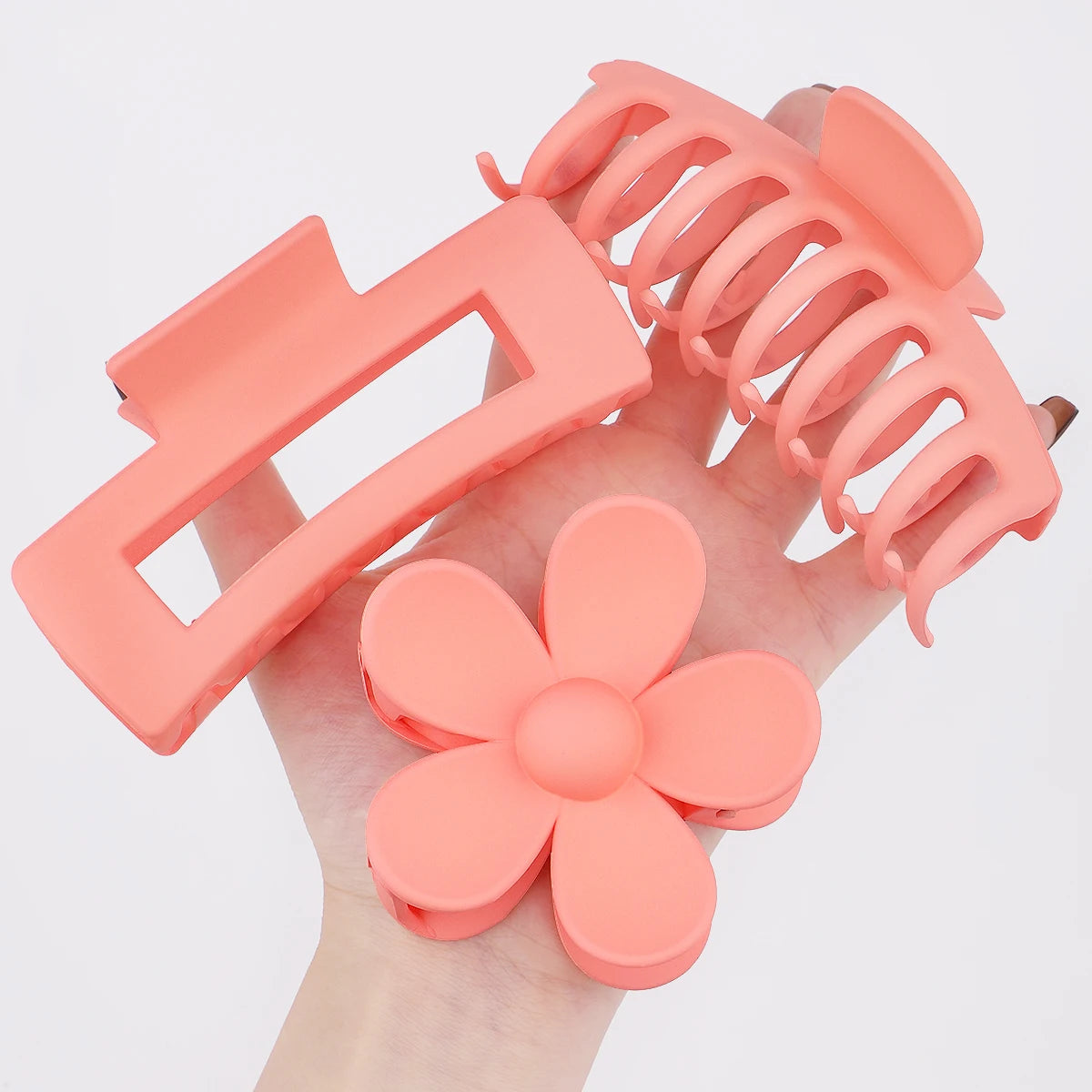 Beauty Brush & Hair Clip Set