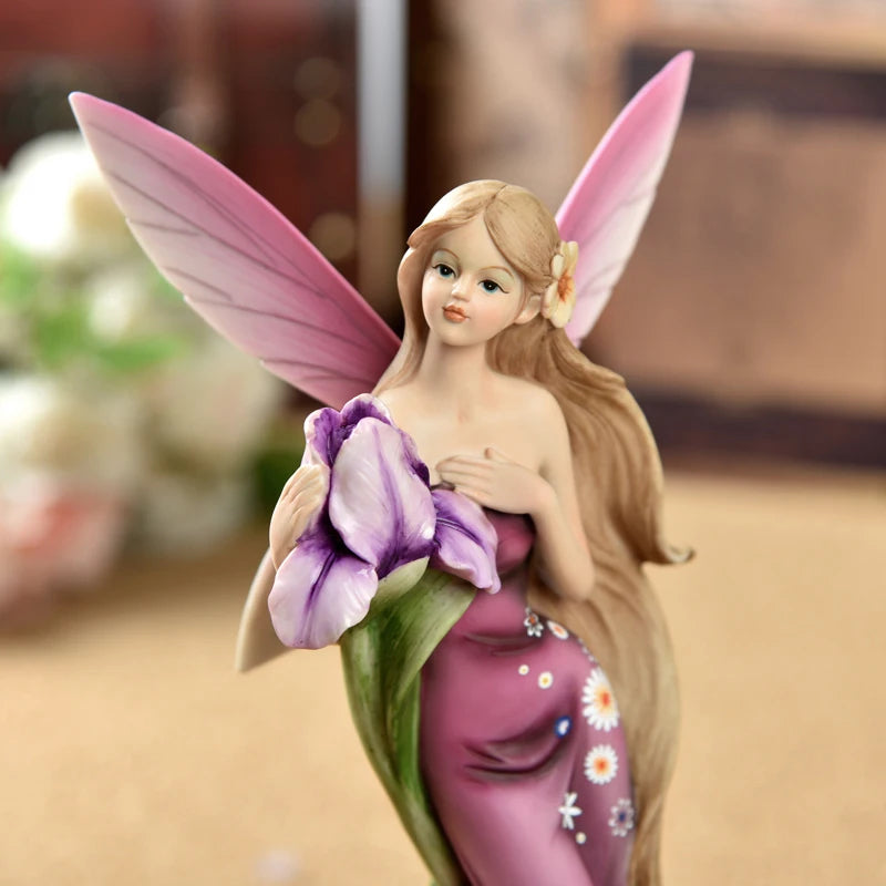 Luxury Resin Angel Figurine Decor