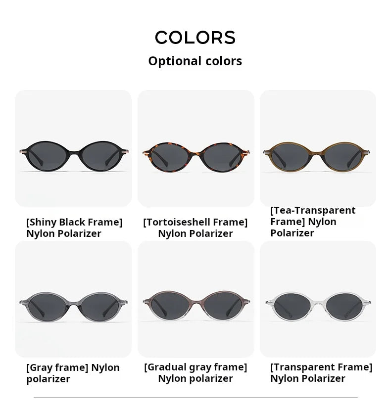 Premium Polarized Oval Sunglasses