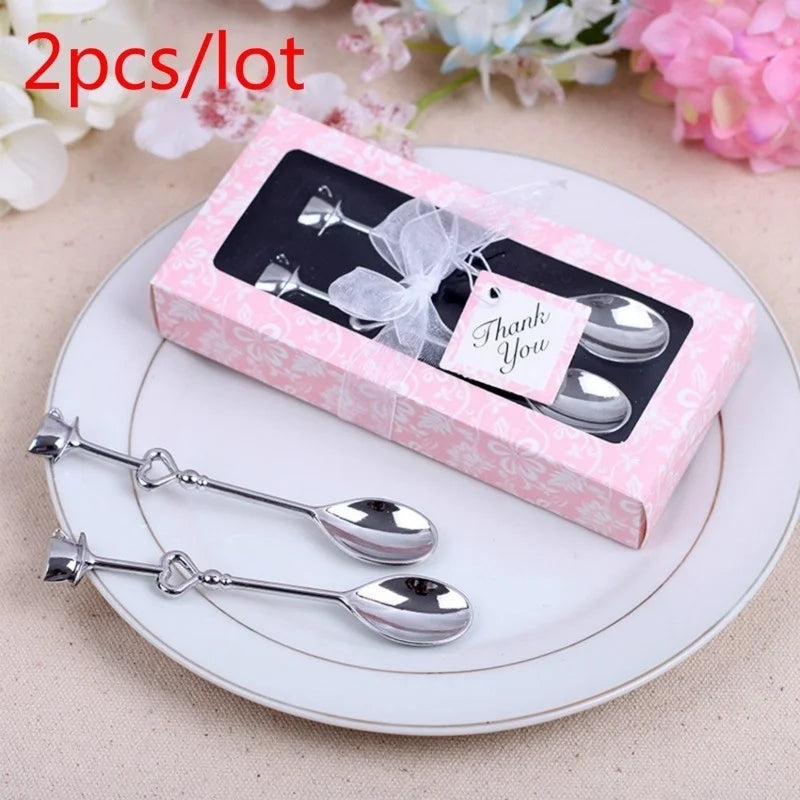 Couple Coffee Spoon Wedding Favors