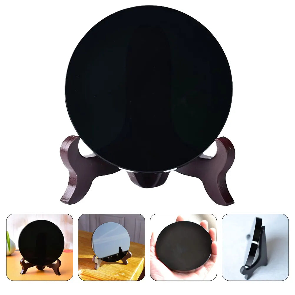 Black Scrying Mirror
