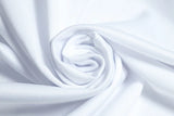 Women’s White Lapel Pleated Dress