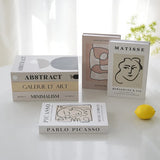 Minimalist Luxury Fake Book Decor
