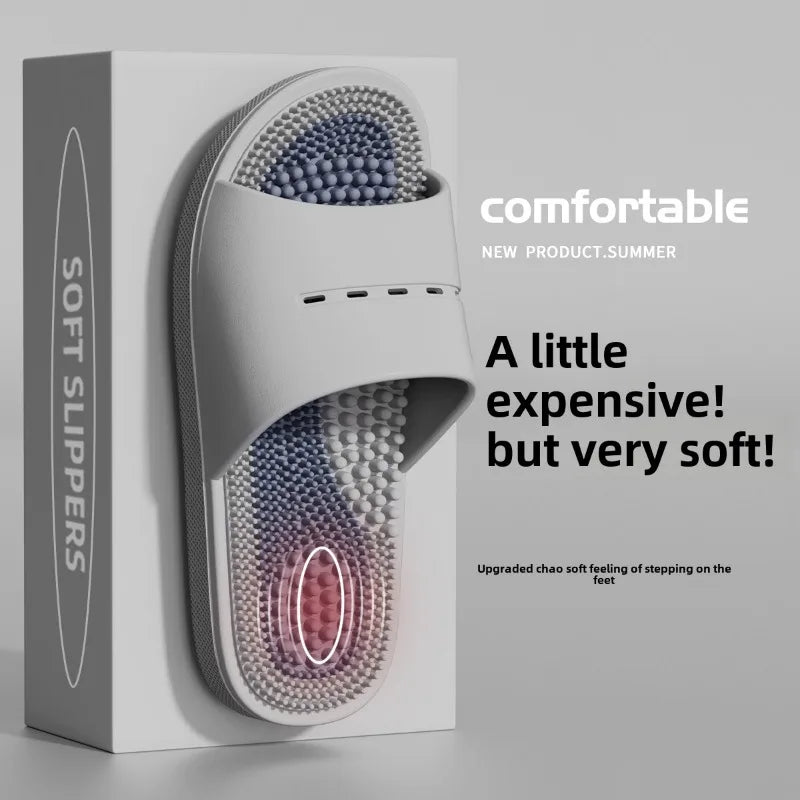 Men Massage Slippers Non-Slip Bathroom Sandals