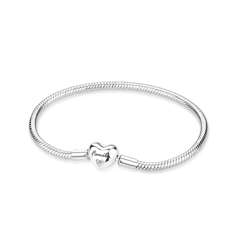 925 Sterling Silver Charm Bracelet